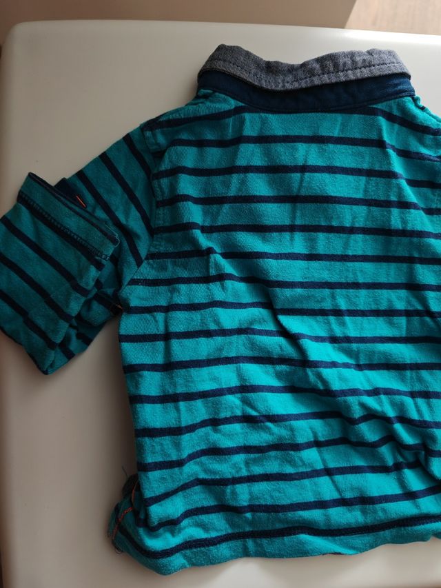 Polo rayas bebé 80cm - Baby Club