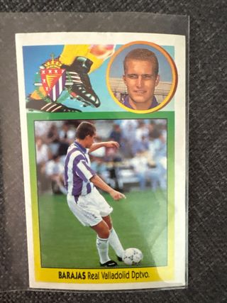 Cromo Barajas - Real Valladolid 93-94