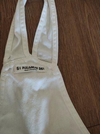 Peto corto blanco Pull&Bear - T-S