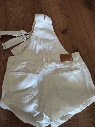 Peto corto blanco Pull&Bear - T-S