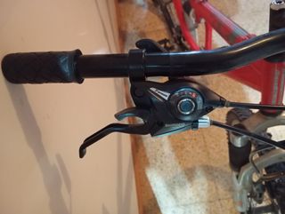 Bicicleta montaña doble suspensión