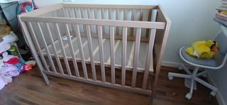 Cuna bebé Ikea -  madera