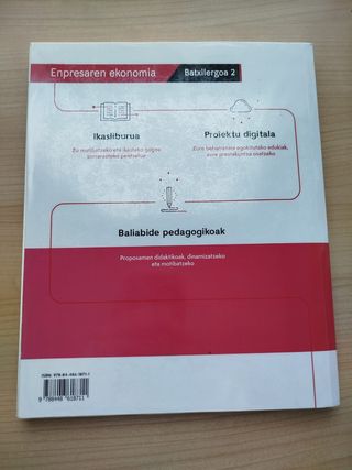 Enpresaren Ekonomia 2. Batxilergoa - Euskadi