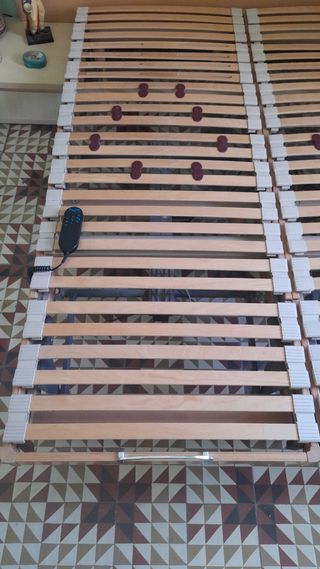 2 Camas somier articulado 75x190. Motor