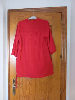 Blusa roja L/XL - Túnica