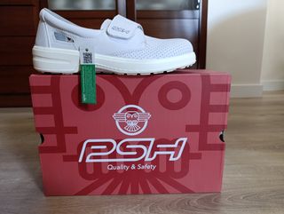 Zapatos seguridad PSH blancos