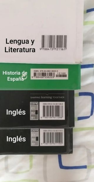 Libros Segundo Bachillerato 