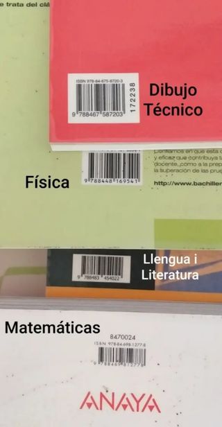 Libros Segundo Bachillerato 