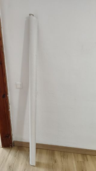 Estor enrollable blanco 180x250cm