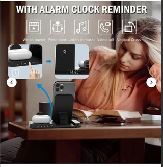 Cargador inalámbrico 3 en 1 - 15W