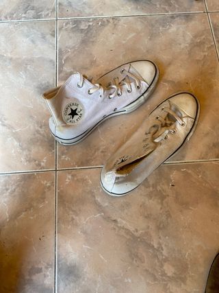 Converse all star. blancas