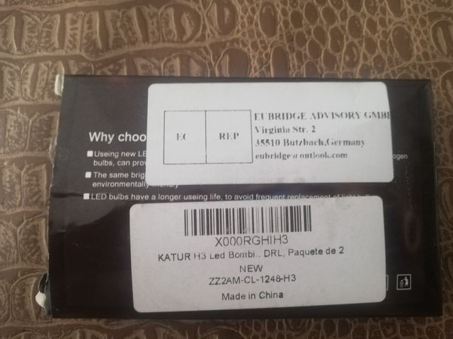 Bombillas LED H3 Katur (x2)