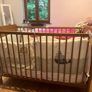 Cuna bebé madera - Mini cuna