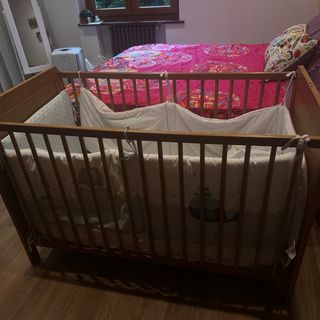 Cuna bebé madera - Mini cuna