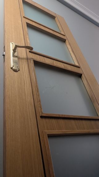 Puerta interior cristal 3 paneles