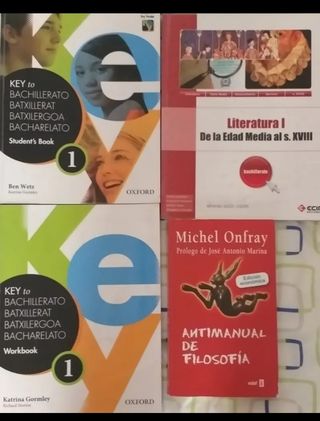 Libros Primero Bachillerato 