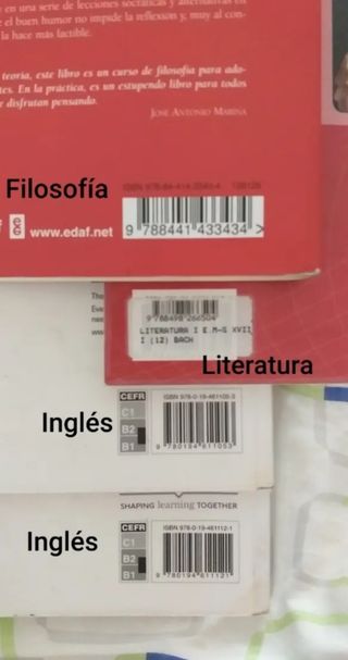 Libros Primero Bachillerato 