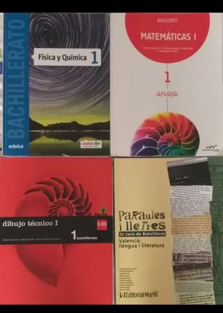 Libros Primero Bachillerato 