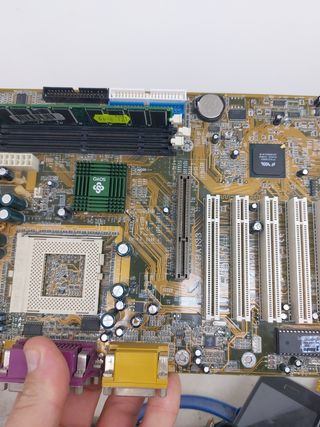Placa base PC antigua