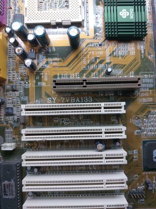 Placa base PC antigua