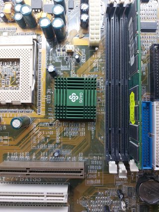 Placa base PC antigua