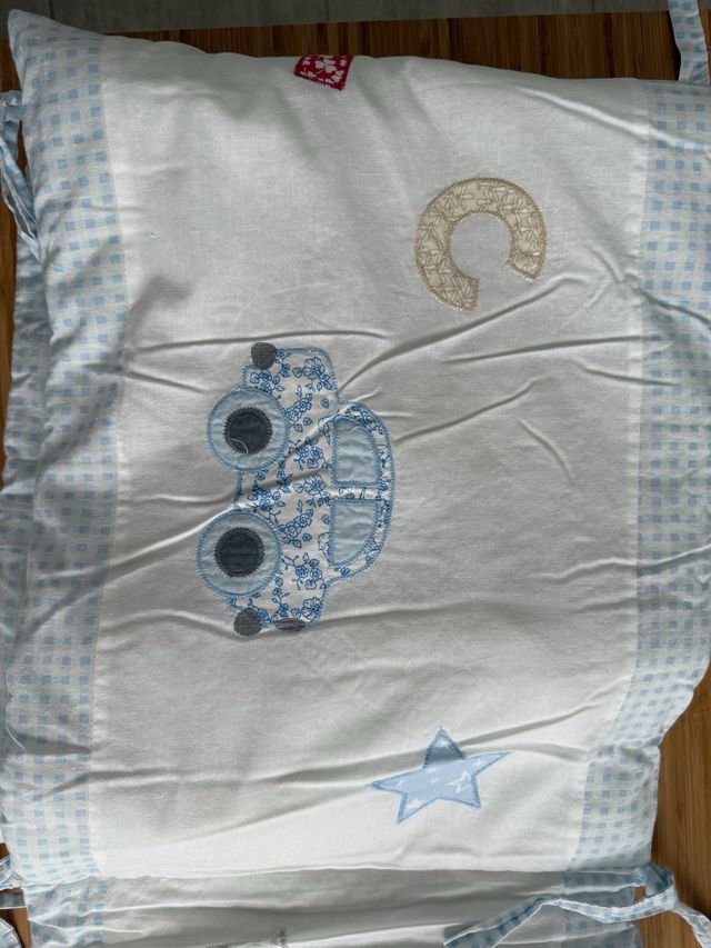 Protector cuna bebé, 2 piezas