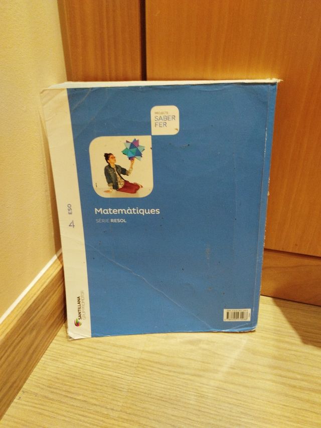 MATEMATIQUES SERIE RESOL 4 ESO SABER FER