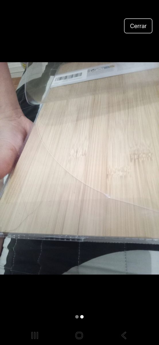 Juego de cuchillos KINVARA + tabla bambú