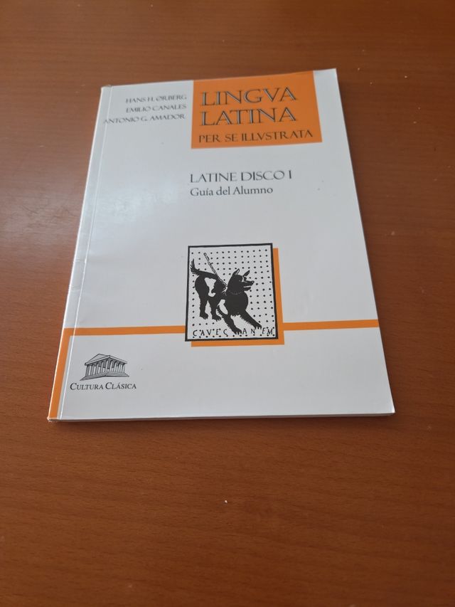 LINGUA LATINA.DISCO 1.MANUAL ALUM.CULTUR