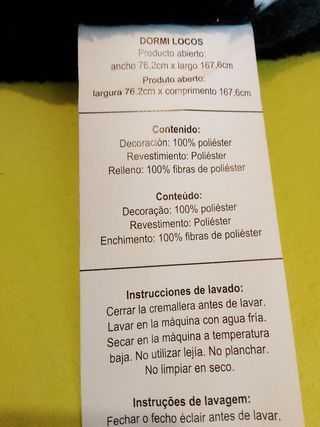 Dormiloco Mariquita - Saco de dormir