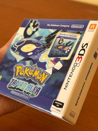 POKÉMON ZAFIRO ALFA EDICIÓN LIMITADA