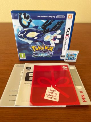 POKÉMON ZAFIRO ALFA EDICIÓN LIMITADA