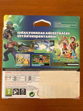 POKÉMON ZAFIRO ALFA EDICIÓN LIMITADA