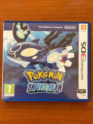 POKÉMON ZAFIRO ALFA EDICIÓN LIMITADA
