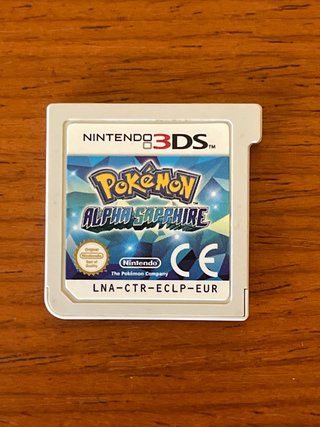 🇪🇸POKÉMON ZAFIRO ALFA EDICIÓN LIMITADA