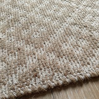 Alfombra yute beige