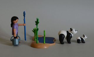 Playmobil Cuidadora Pandas Zoo