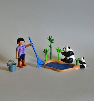 Playmobil Cuidadora Pandas Zoo