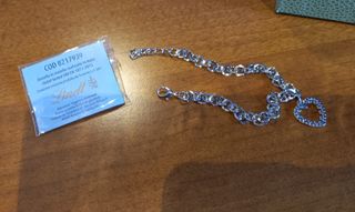 Bracciale Lindt cuore argento