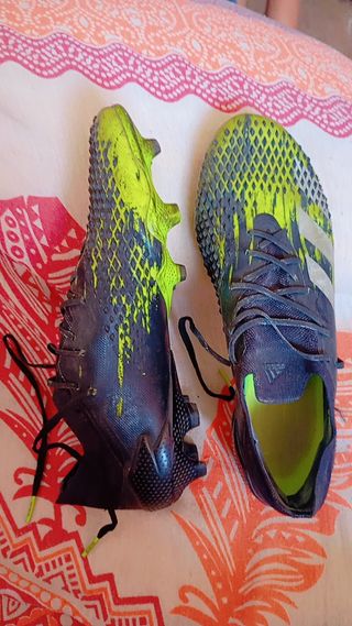 Adidas - Zapatillas fútbol tacos