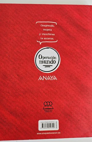 Anaya operación mundo Matemáticas 3 Primaria