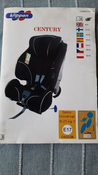 Silla coche Klippan Century Sport