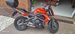 Kawasaki ER-6n naranja rojizo 2010