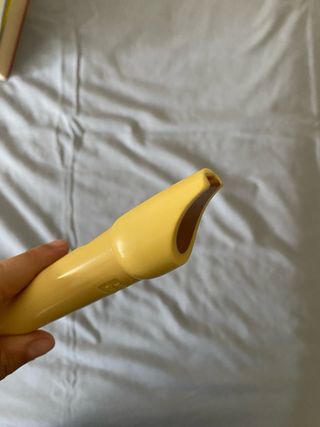 Flauta dulce amarilla