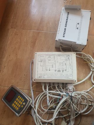 Kit generatore di vapore + controllo per jacuzzi/spa