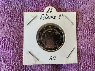 Moneda 2€ Estonia 2022