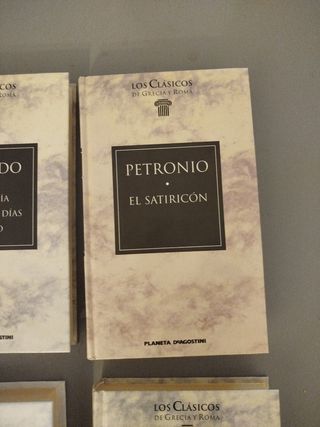 Varios libros literatura grecolatina