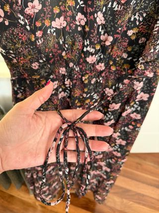 Vestido estampado Southern Cotton. Talla L