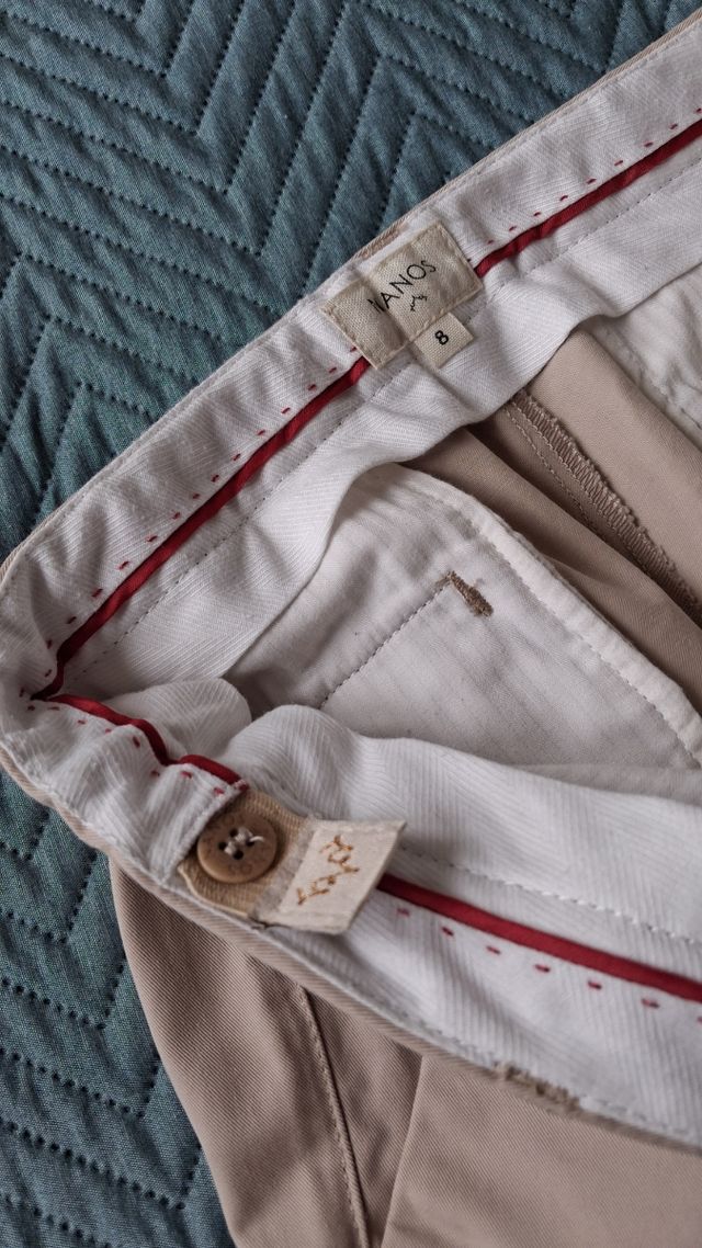 Bermuda Nanos Beige - Talla 8