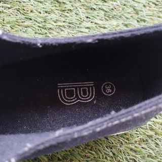 Zapatillas plataforma negras talla 36
